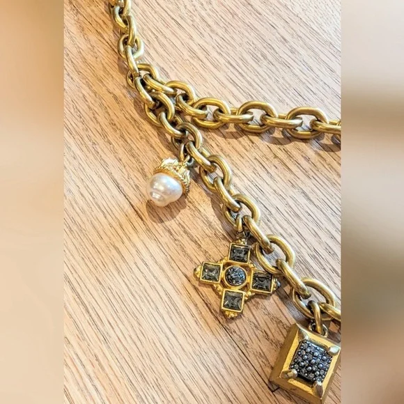 Linda Levinson Vintage golden chain belt / necklace - Picture 7 of 11